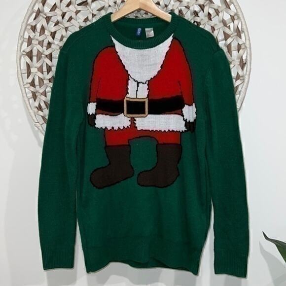 Divided by H&M ugly Christmas sweater size small like brand new - Picture 1 of 5